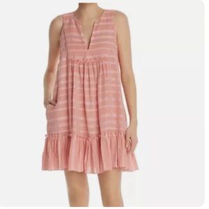 Lemlem Taytu bin peach mini dress